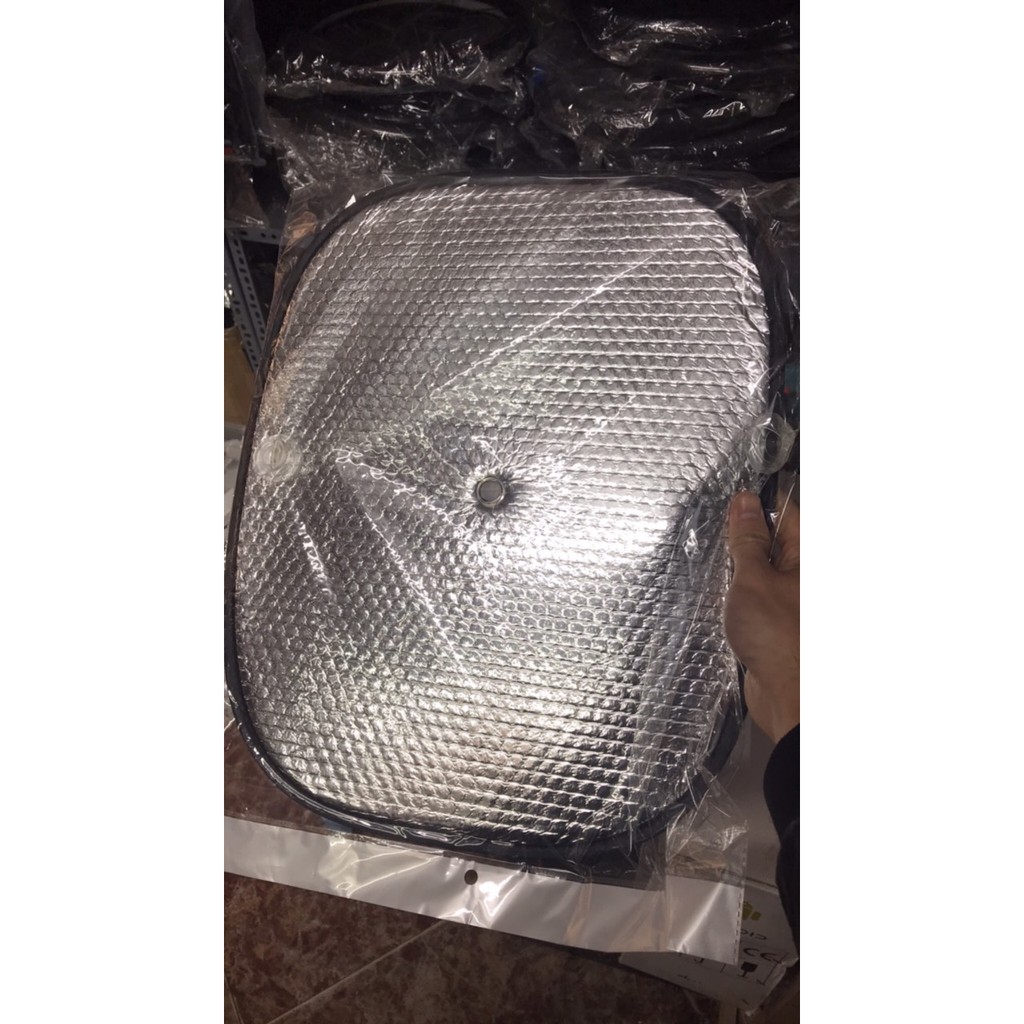 Tấm che nắng xốp bạc ô tô, bộ 4 tấm che nắng kính sườn xe ô tô, Chống nắng, chống tia UV hiệu quả