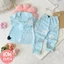 Đồ Bộ Bé Gái Mặc Nhà Tay Ngắn Quần Dài Pijama Lụa Cao Cấp Cho Bé Gái_BM18