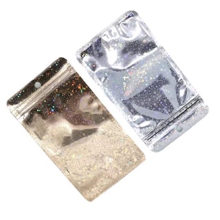 set 5 Túi Zip Hologam_ Bọc Zipper Đựng Vật Dụng Đa Năng