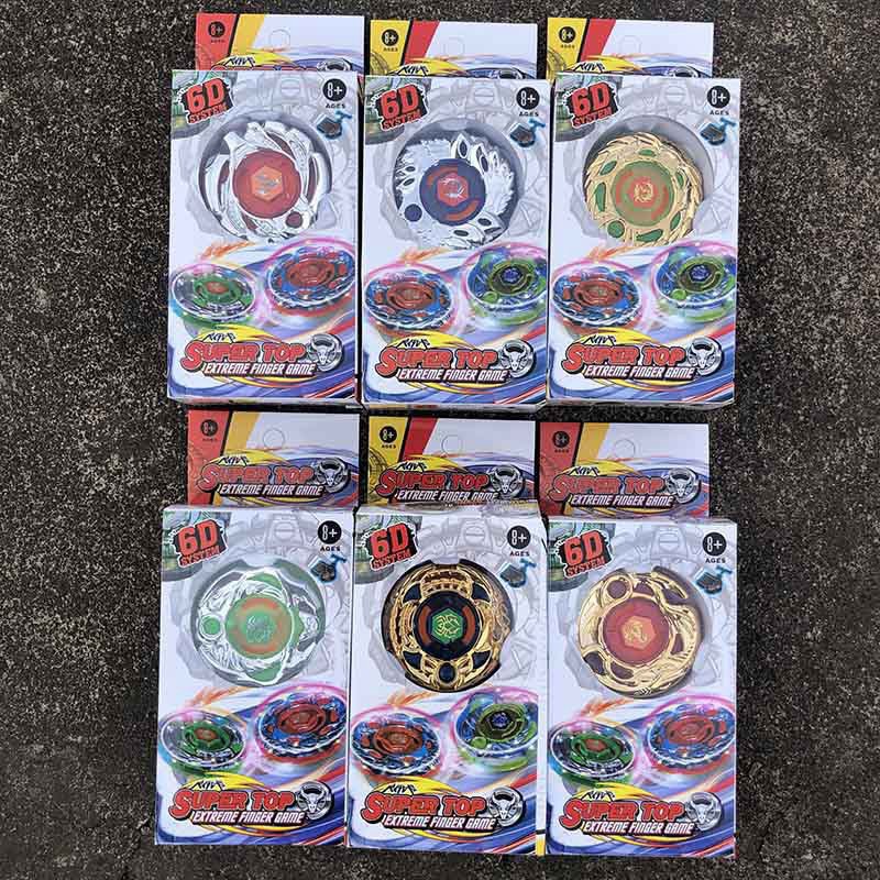 Random Color 4D/6D Metal Fusion Masters Beyblade LED Light Top Starter Launcher