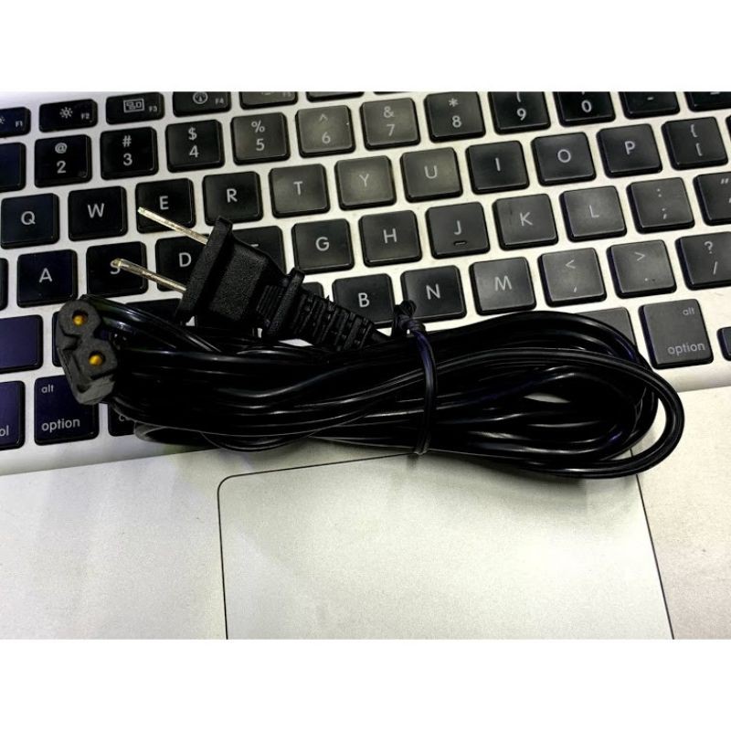 Dây nguồn cho máy hơ có 2 chấu lõi đồng dài 1,6m