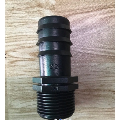 Nối Ren Ngoài 27mm- 25mm nối Ống LDPE-Tưới Phun mưa