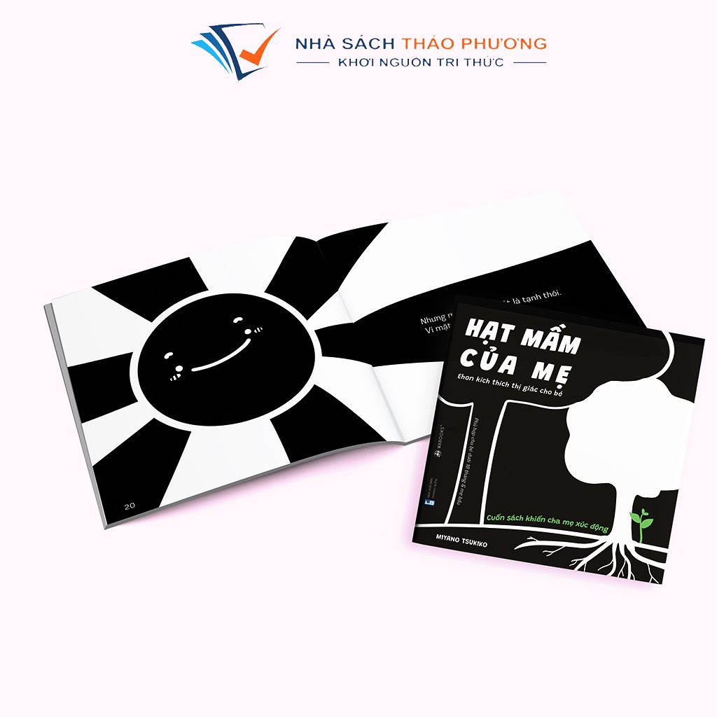 Ảnh Sách Ehon kích thích thị giác cho bé - Cảm Ơn Con - Dành cho trẻ 0-18 tháng tuổi và mẹ bầu 2