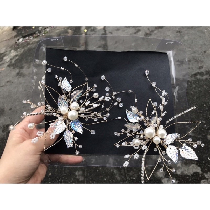 bộ cài tóc cô dâu