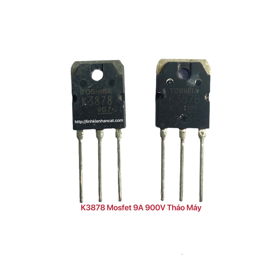 K3878 Mosfet 9A 900V Tháo Máy | Shopee Việt Nam