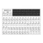 POP 54 61 88 Phím Đàn Piano Bàn Phím Dán Bàn Phím Điện Tử Cho Phím Đàn Piano Stave