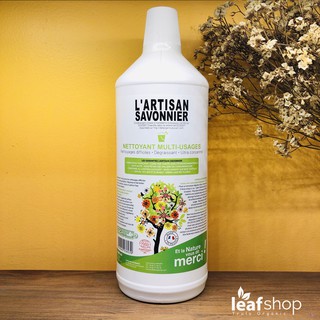 Tẩy rửa đa năng nhiều bề mặt hữu cơ Harmonie Verte và Artisan Savonnier 1L