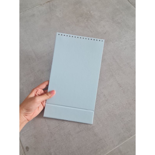 Đế lịch dọc A5 15x22cm nhiều màu pastel (đã đục lỗ sẵn)