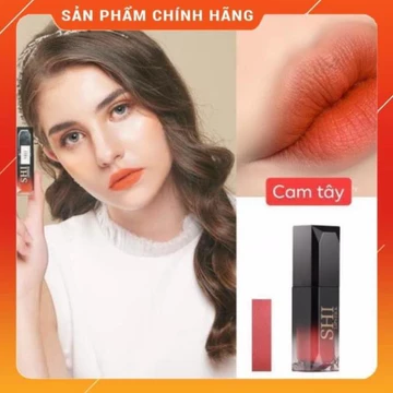 [HÀNG CHÍNH HÃNG] SON SHI Son Kem lì Chất son mỏng nhẹ