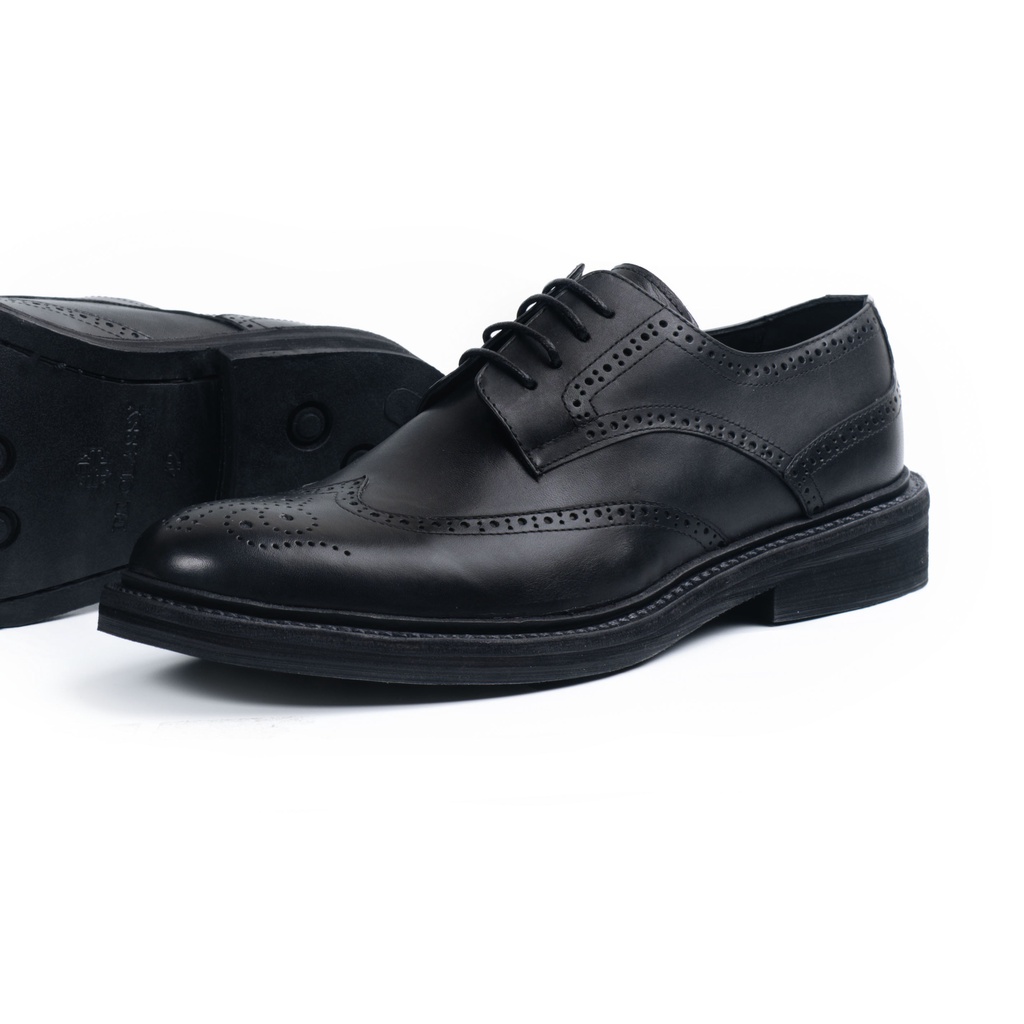 Ảnh Giày Tây Cao Cấp COUNTRYMAN DERBY - DB04 - Da Bò Ý Lót Trong Da Bò Mộc - Thương hiệu Be Classy 3