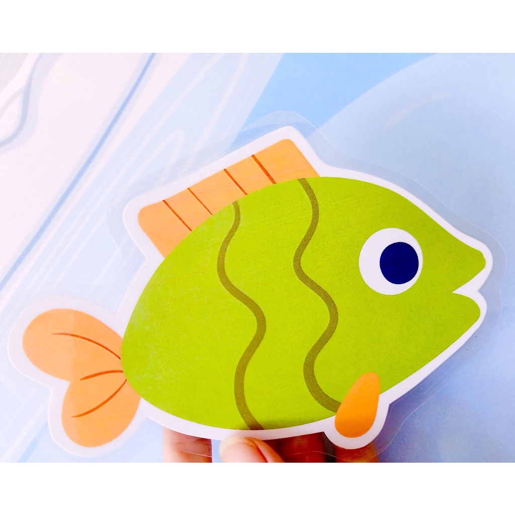 Bộ bể cá và 10 cá xinh - Đồ Dùng Dạy Học MIKI