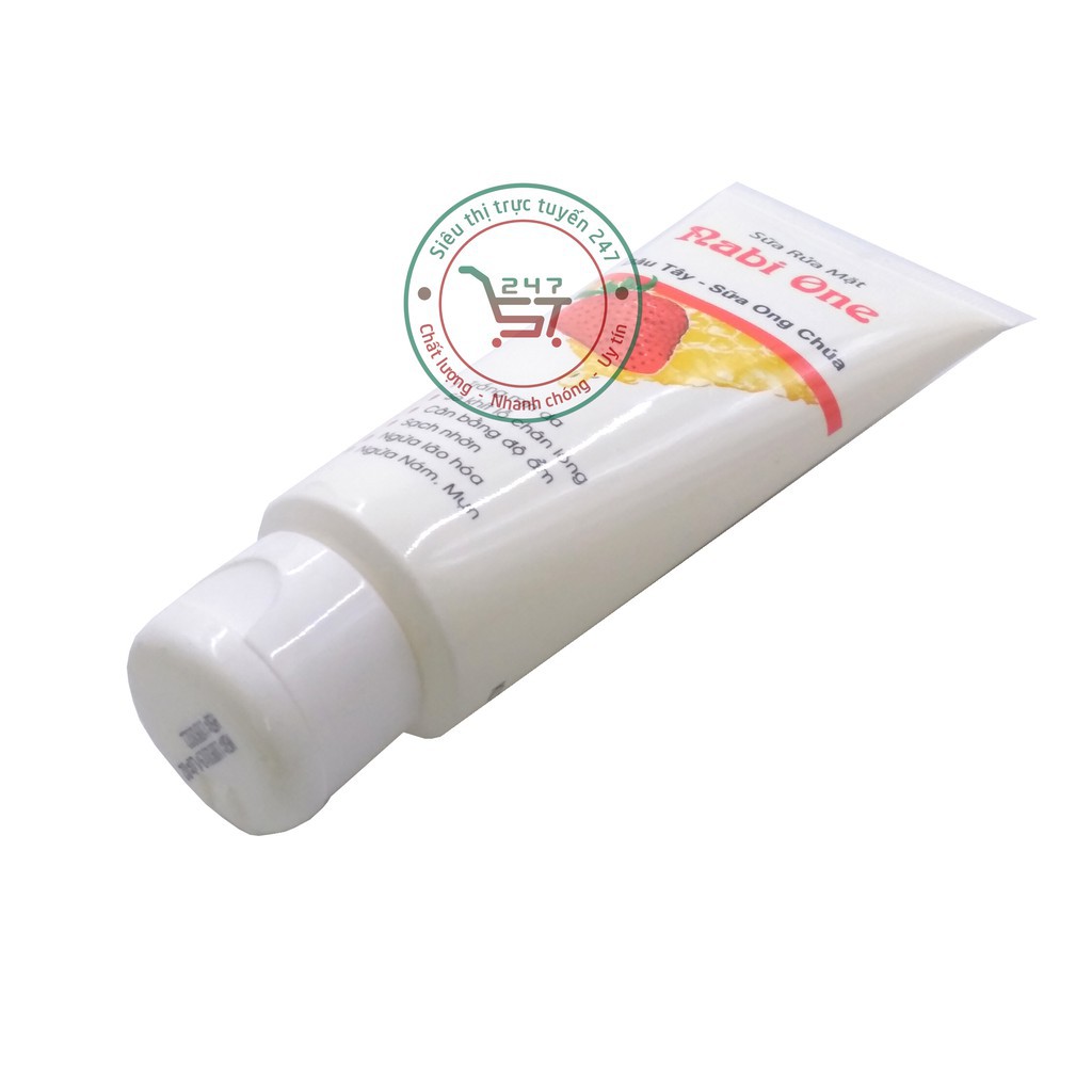 Sữa rửa mặt Nabi One Dâu Tây Sữa Ong Chúa 95ml (Trắng) giá rẻ