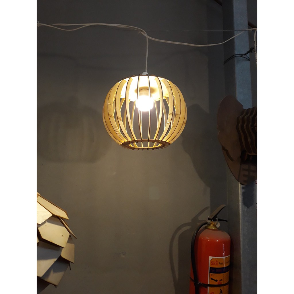 Đèn Gỗ DIY 144 decor trang trí nội thất