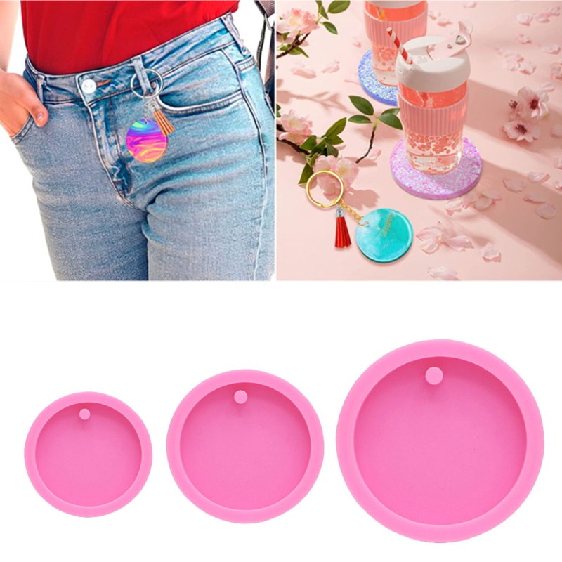 Khuôn Silicone Làm Mặt Dây Chuyền Epoxy UV Hình Xương Chó