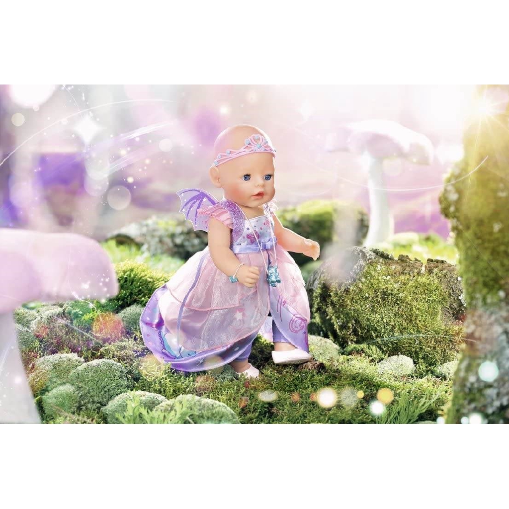 Bup be Baby Born Doll Interactive Wonderland Fairy Rider 9 tinh n ng nh em be th t Shopee Vi t Nam
