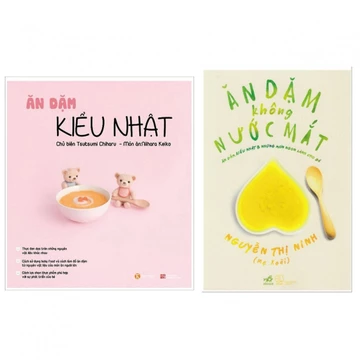 Sách Combo 2 Cuốn Ăn Dặm Kiểu Nhật & Ăn Dặm Không Nước Mắt
