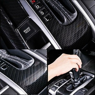 Ốp viền hộp cần số xe hơi Honda Civic 10th 2016-2018