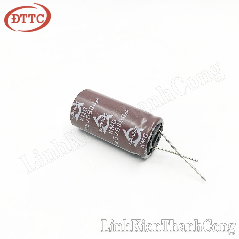 Condensatore Elettrolitico NTE NEH6800M25HB | 6800uF 25V Alluminio | Piombo Assiale, 20% - Foto 2