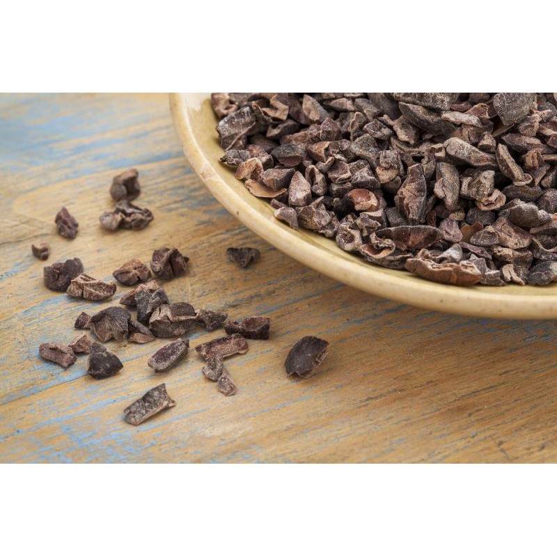 Ảnh Cacao Nibs hạt ca cao ngòi rang CACAOMI chuẩn Keto ăn healthy - 80g 2