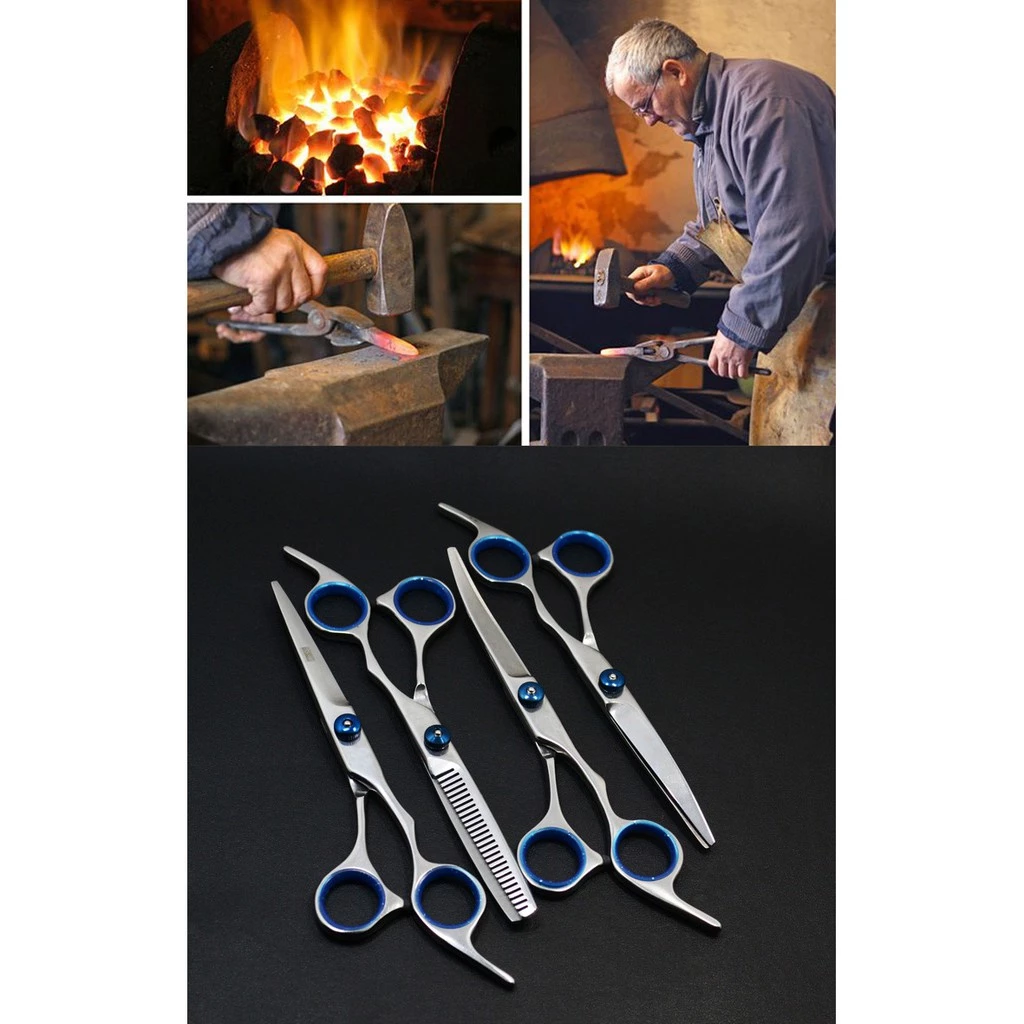 Kéo tỉa răng cưa làm mỏng lông tự nhiên