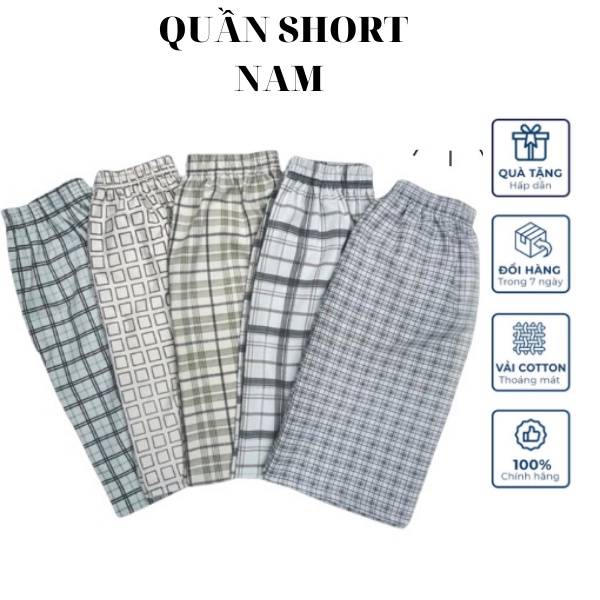 Short nam, Quần short Nam ,size 40kg tới 99 kg vải co dãn mát mẻ .