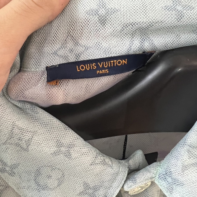 Louis Vuitton Multicolor Tulle Denim Jacket – Savonches