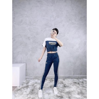 Quần Tập Gym Nữ SST Navy Ống Suông [ĐỒ TẬP GYM NỮ]