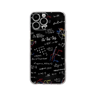 Ốp Câu Hỏi Toán Học Hợp Thời Trang Cho iPhone 16 15 14 13 12 11 Pro Promax 14Plus mini X XS XR XSMAX 6 6s 5 5S 6plus / 6splus 7 8 SE2020 7plus / 8Plus TPU Bìa Mềm QMZT