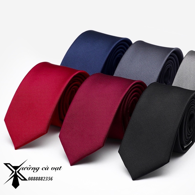 Cà vạt nam cao cấp bản 7,5cm đủ mầu - Cavat đồng phục công sở | Shopee ...