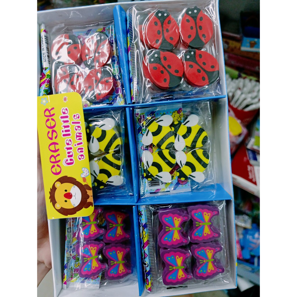 GÔM CUTE CHO HỌC SINH (Đồ dùng dạy học Miki)