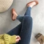 Freeship Quần Jean Skinny Lưng Cao Siêu Co Giãn Không Phai Màu