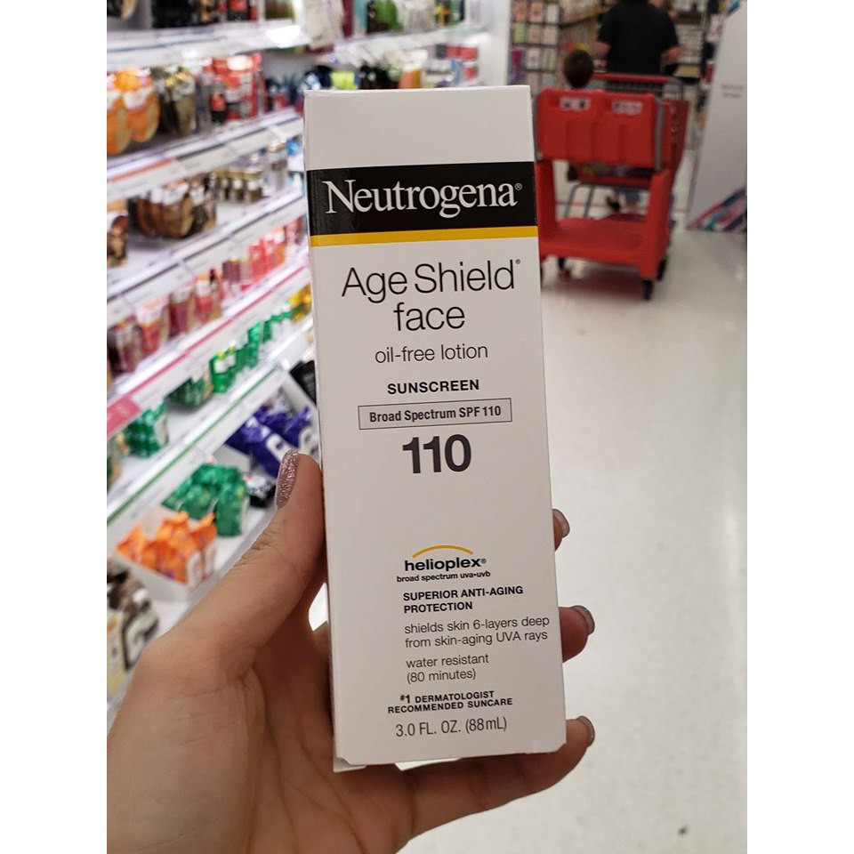 Kem Chống Nắng Neutrogena Age Shield Face Spf 110 Tuýp 88ml Shopee Việt Nam 7282