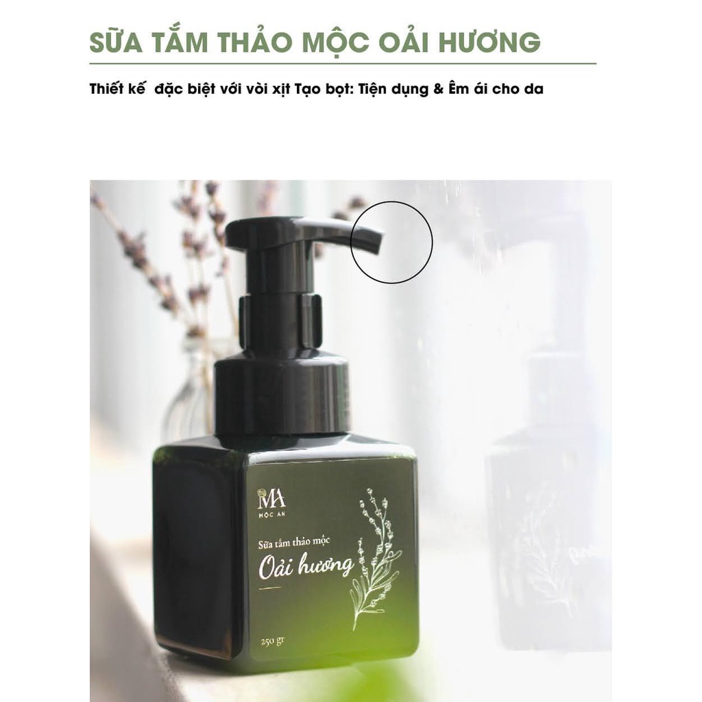 Ảnh Sữa Tắm Thảo Mộc Tinh Dầu Oải Hương Mộc An Thơm Lâu Quyến Rũ, Chăm Sóc Làn Da Sáng Mịn 250g 2