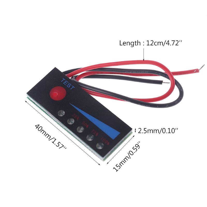 Máy kiểm tra dung lượng pin Lithium 12V 3.7V 2S-4S 18650 chất lượng cao