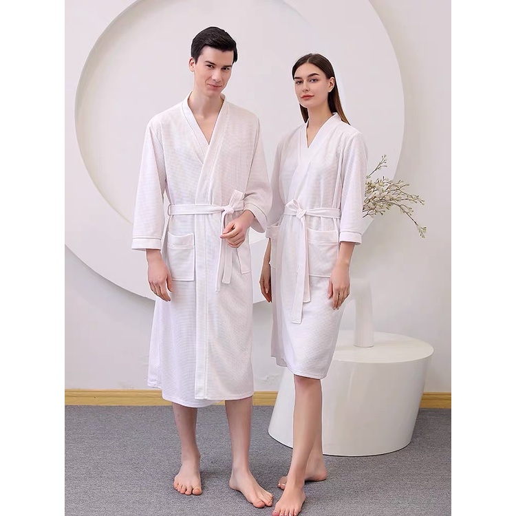 Áo choàng tắm trẻ em, người lớn 100% cotton thấm hút mềm mại thiết kế cao cấp Gemmi Fashion