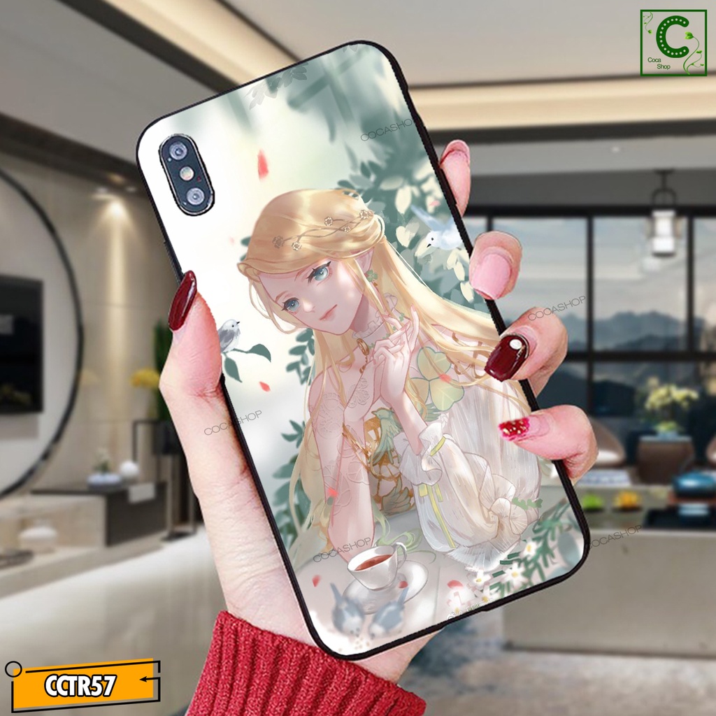 Ốp iPhone Mặt Kính Nano Dẻo - Vẻ Đẹp Dịu Dàng Của Em