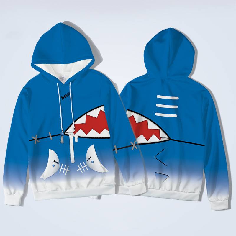Áo Cosplay Gawr Gura Hololive Unisex Hoodie