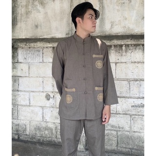 Lãnh Tụ Thêu 3Túi# Nam # Đồ Bộ Nam # Quần Áo