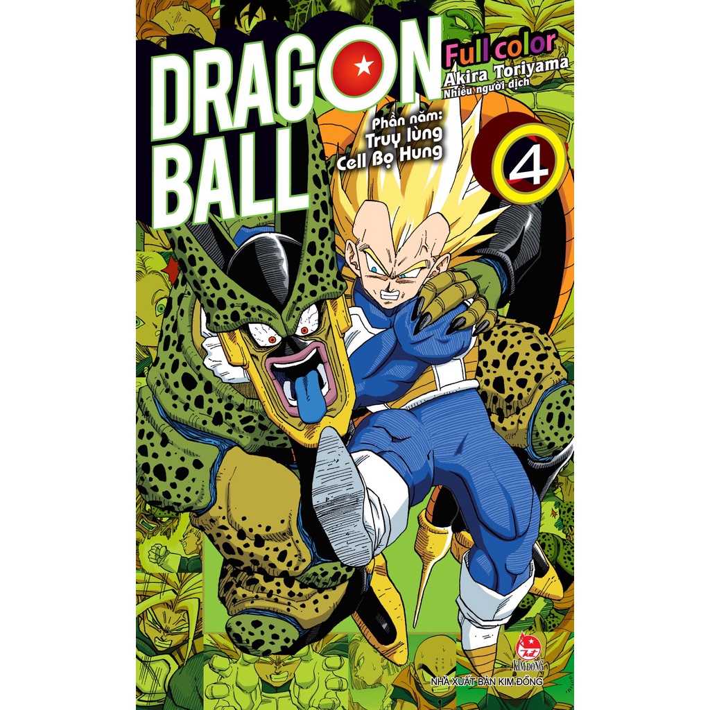 Truyện tranh Dragon Ball Full Color - Phần 5 - Tập 4 - NXB Kim Đồng - 7 viên ngọc rồng | Shopee ...
