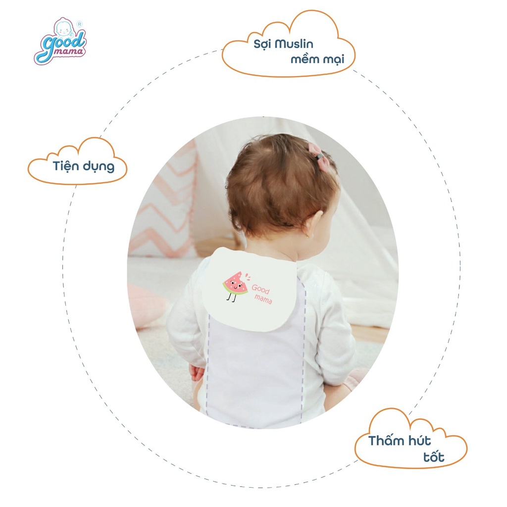 Tấm lót mồ hôi lưng cho bé Goodmama (set 2 cái) | Shopee Việt Nam