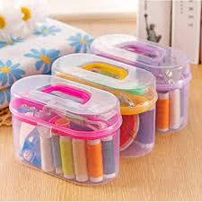 Bộ kim chỉ đa năng, hộp đồ may vá mini, Hộp kim chỉ khâu vá tiện lợi