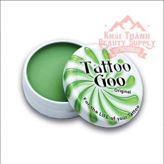 Hãy sẵn sàng để cảm nhận sự khác biệt với Kem dưỡng hình xăm Tattoo Goo - sản phẩm chăm sóc vùng da mới được thêu hiệu quả nhất. Giúp da trông khỏe mạnh và đẹp hơn. (Translation: Get ready to feel the difference with Tattoo Goo tattoo care cream - the most effective product for caring for newly tattooed skin. Helps the skin look healthier and more beautiful.)