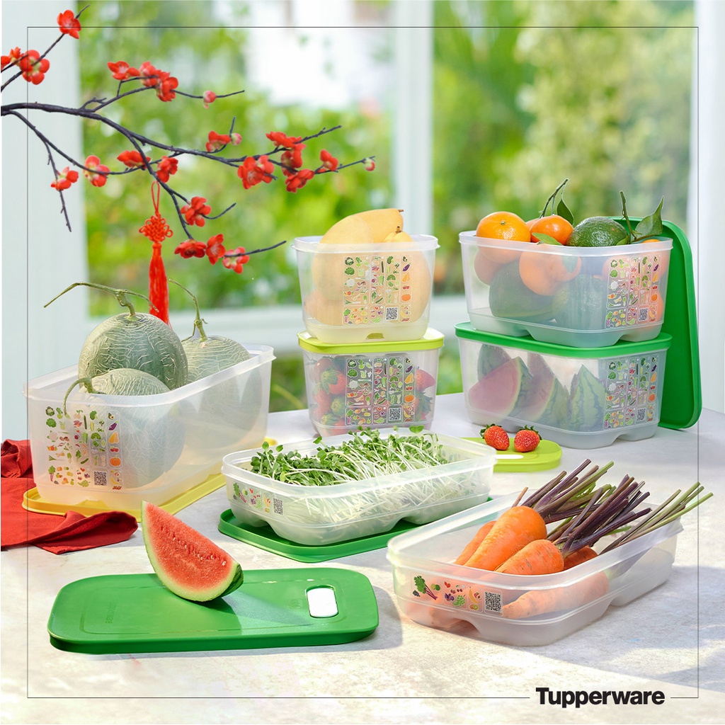 Tupperware - Bộ hộp trữ mát có nút hô hấp Ventsmart 7 hộp | Shopee Việt Nam
