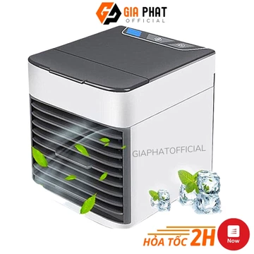 Điều Hòa Mini,Quạt Điều Hòa Hơi Nước Để Bàn - Máy Lạnh Di Động Mini Làm Mát Nhanh Cổng USB