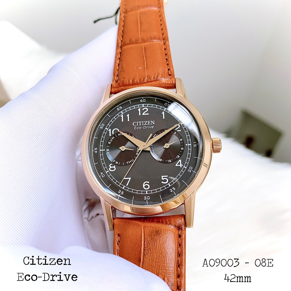 ng H Nam Citizen Eco Drive Day Da Nau A09003 08E 42mm Chinh Hang Shopee Vi t Nam