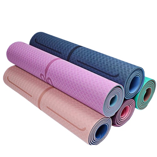 Ảnh Thảm Tập Yoga Thanh Lý Giá Siêu Rẻ TPE 2 Lớp Thanh Lí Có 1 Số Lỗi Rất Nhỏ - Giá Hời Chính Hãng Amalife 3