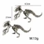 NKSFX 1 Cái / 2 Đôi Bông Tai Khủng Long Khủng Long Tyrannosaurus Trang Sức Rồng