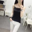 Woke Nữ Spaghetti Dây Đeo Cho Xe Tăng Áo Vest Nữ Phù Hợp Với Ren Camisole Mùa Hè Cami Crop Tops Tay Thể Thao