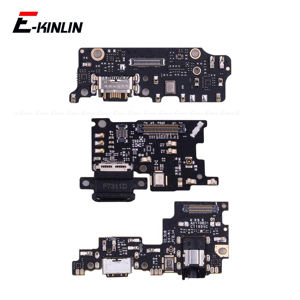 Đế Sạc Cổng Sạc USB Cắm Ban Mic Cáp Mềm Cho XiaoMi Mi 6 Mix 4 2S Max 3 2 6X 5X Thay Thế Các Bộ Phận