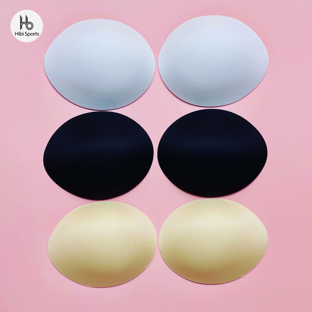 Ảnh Mút ngực định hình Oval cho Áo tập yoga gym Hibi Sports MUT009 - 1 cặp 4